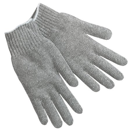 JACKSON SAFETY 7 Gauge Regular Weight String Knits with Cotton & Polyester, Grey - Medium LU2112330